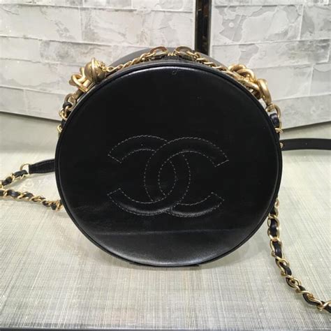 round chanel bag|pre owned chanel handbag.